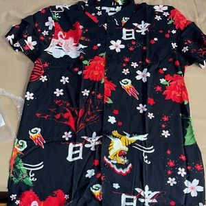 Fashion Nova Osaka short sleeve woven top